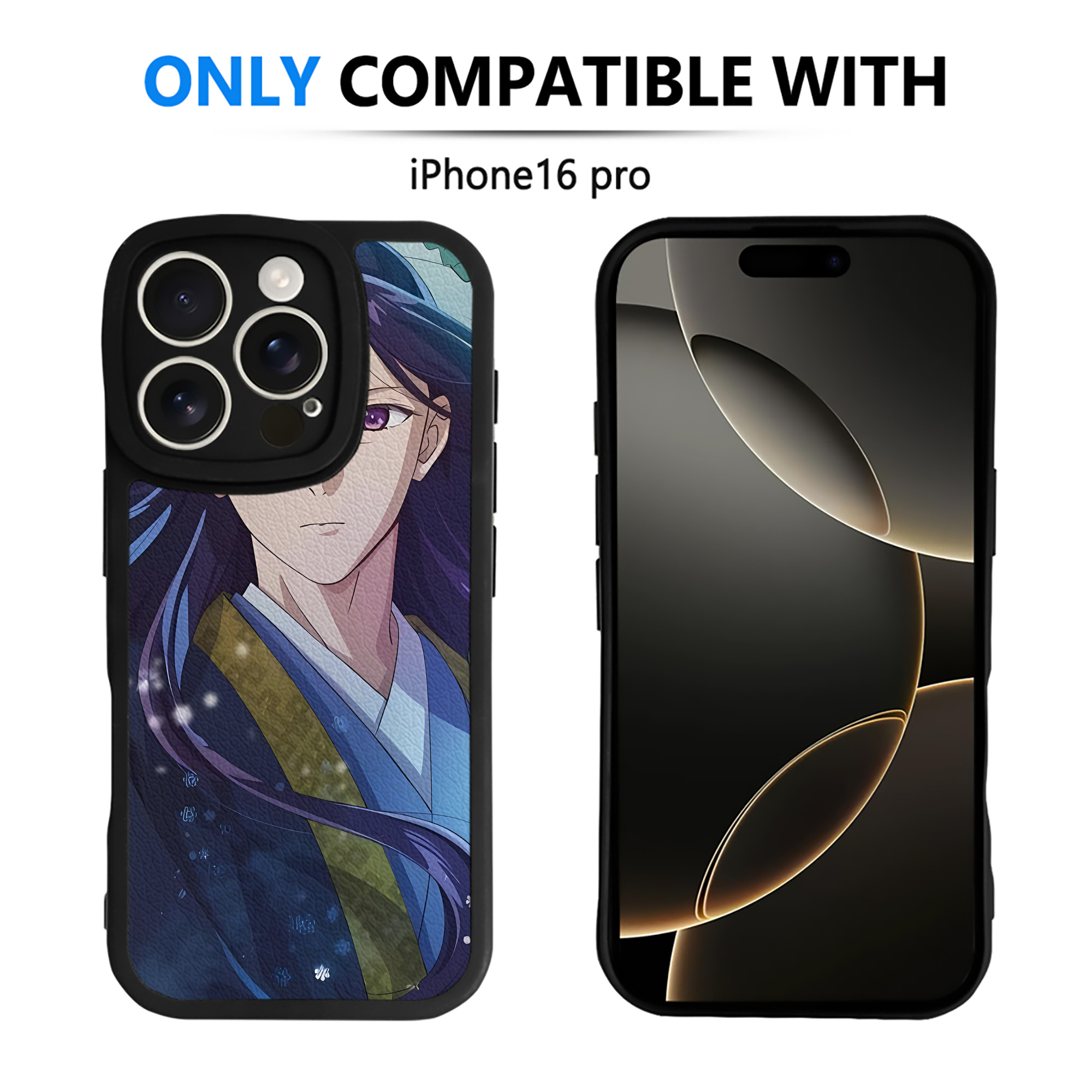 （画像用） 薬屋のひとりごと The Apothecary Diaries 【iPhone 16シリーズ対応】シリコンスマホケース（レザー調） 材質：シリコン